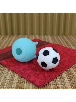 Силиконовая форма №963 «Футбольный мяч 3D» 