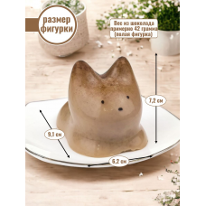 Силиконовая форма №2164 "Котик" №2 для желе Силиконовая форма №2164 "Котик" №2 для желе
