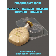 Молд пластиковый Бутылка коньяка