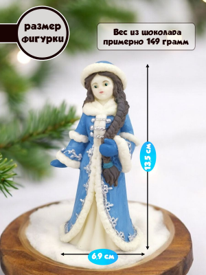 Силиконовая форма №1038 "Снегурочка"