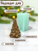 Силиконовая форма №2461 "Елка с шариками"