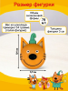 Силиконовая форма K3DP/ Три кота - Компот 2,5D