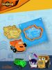 Трафарет вырубка K3DP/Грузовички - Ник