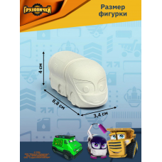 Гипсовая фигурка K3DP/Грузовички - Джули