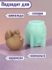 Силиконовая форма №2547 "Курочка 3D" большая