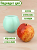 Силиконовая форма №2552 "Персик" для десерта
