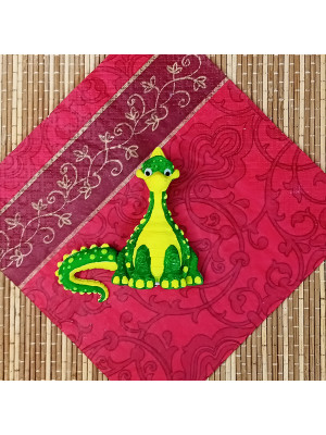 Силиконовая форма №857 "Динозавр зауролоф" Конструктор