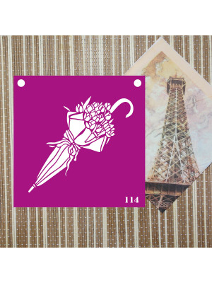 Трафарет №114 (Зонт)